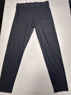 PINK Victoria's Secret Dark Gray Seam Detail Leggings